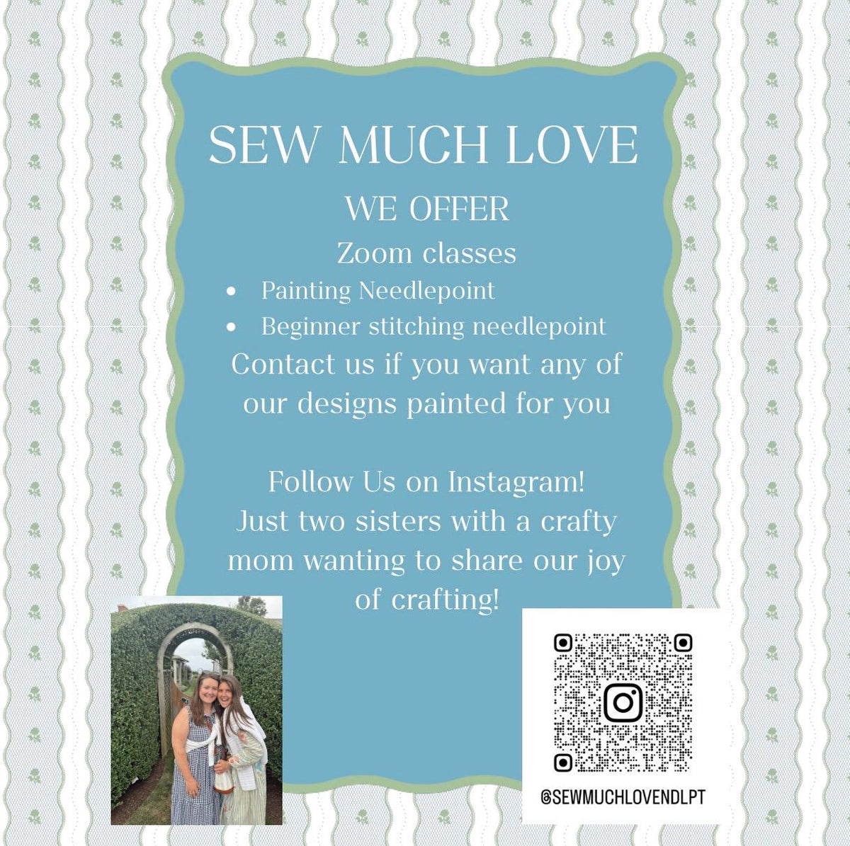 Nashville Stamp Blue Needlepoint Pattern | Cowboy Boot Paint Guide (PDF Digital Download)