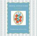 Tomato Needlepoint Pattern | Kitchen Decor Paint Guide | 18 and 13 mesh (PDF Digital Download)