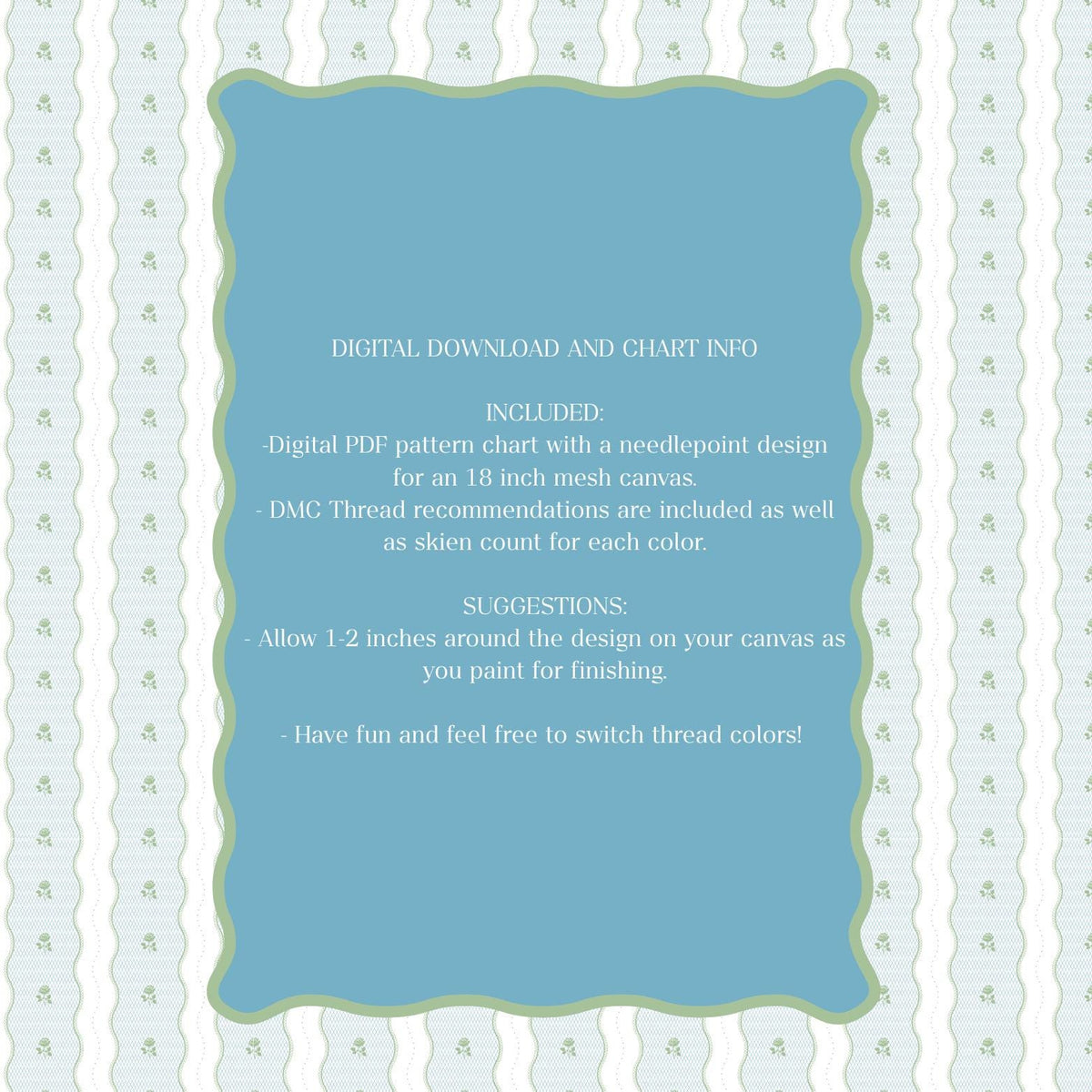 Nashville Stamp Pink Needlepoint Pattern | Cowboy Boot Paint Guide (Digital Download)