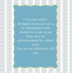 USA Flag Hearts Needlepoint Pattern | Patriotic Paint Guide | 13 and 18 Mesh (Digital Download)