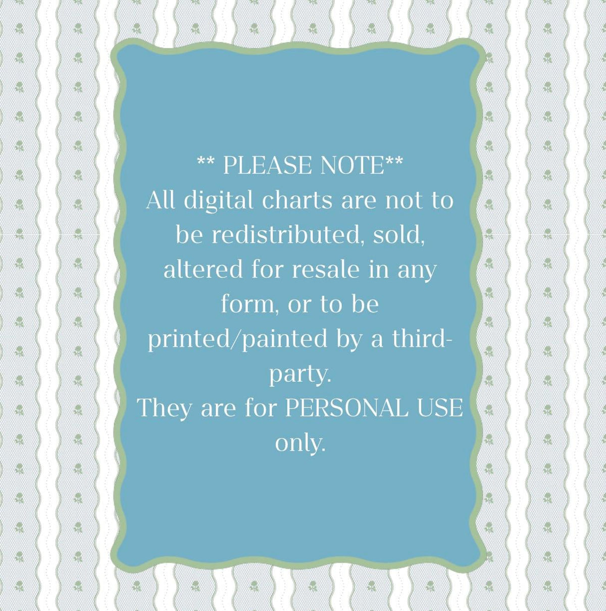 USA Flag Hearts Needlepoint Pattern | Patriotic Paint Guide | 13 and 18 Mesh (Digital Download)