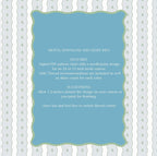 Nashville Stamp Blue Needlepoint Pattern | Cowboy Boot Paint Guide (PDF Digital Download)