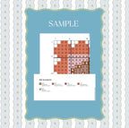 Nashville Stamp Pink Needlepoint Pattern | Cowboy Boot Paint Guide (Digital Download)