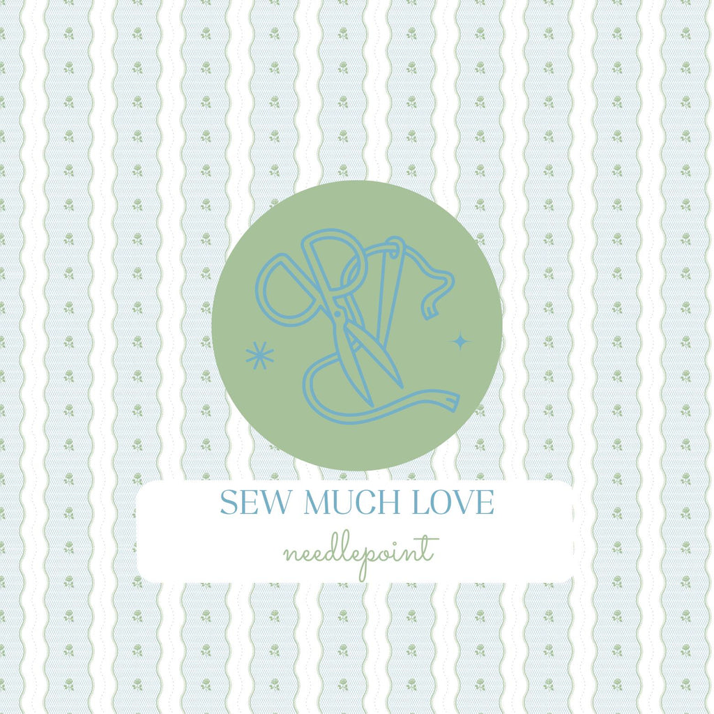 Nashville Stamp Pink Needlepoint Pattern | Cowboy Boot Paint Guide (Digital Download)