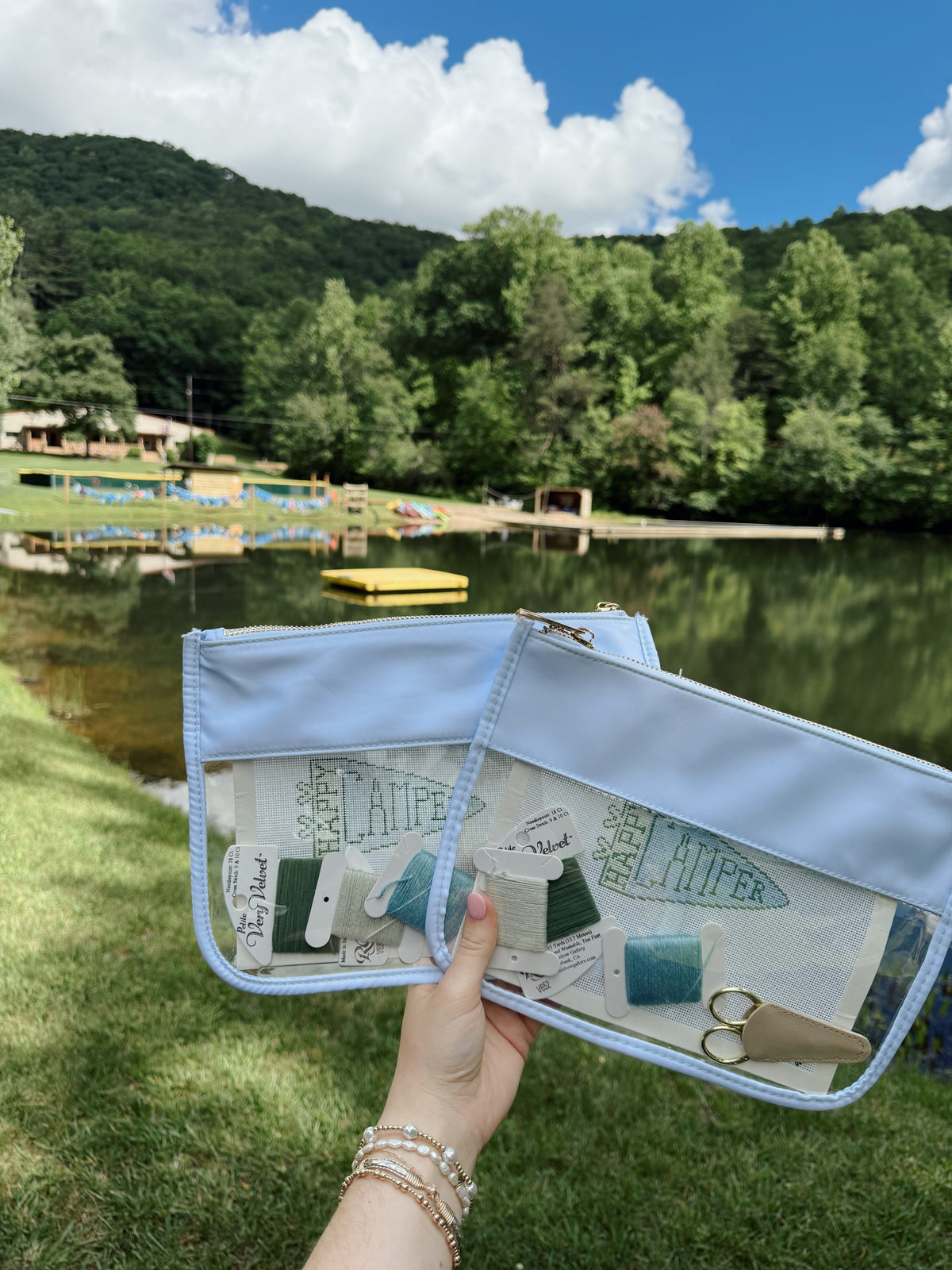 Happy Camper - Painted Canvas