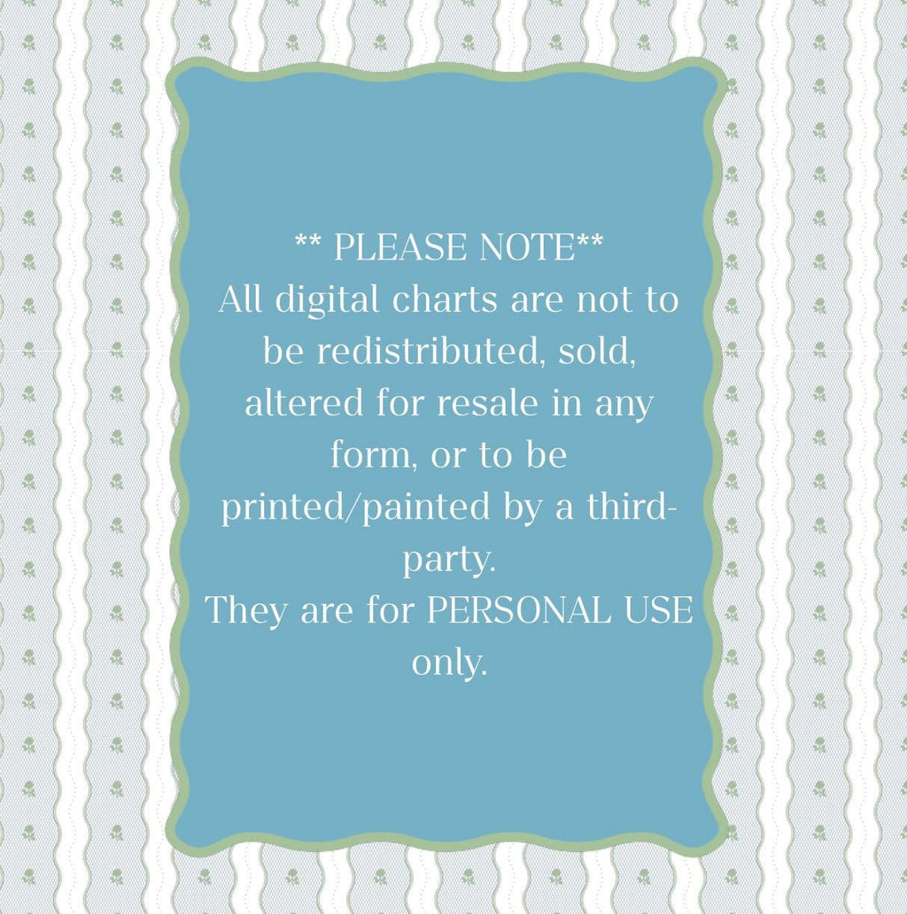 Bode Sweater Needlepoint Pattern | Digital Paint Guide (PDF)