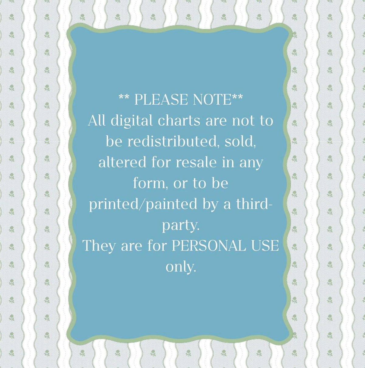 Bode Sweater Needlepoint Pattern | Digital Paint Guide (PDF)