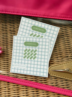 Pink Needlepoint Kit | Beginner Stitch Supplies with Project Bag, Scissors (Mystery Canvas Add-On)